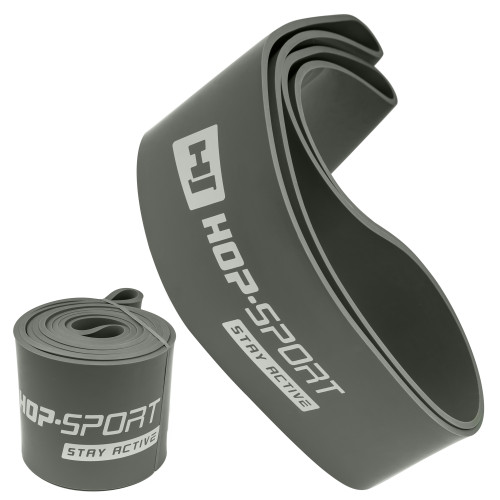 Резинка для фитнеса  Hop-Sport HS-L101RR 55-137 кг grey - фото №7